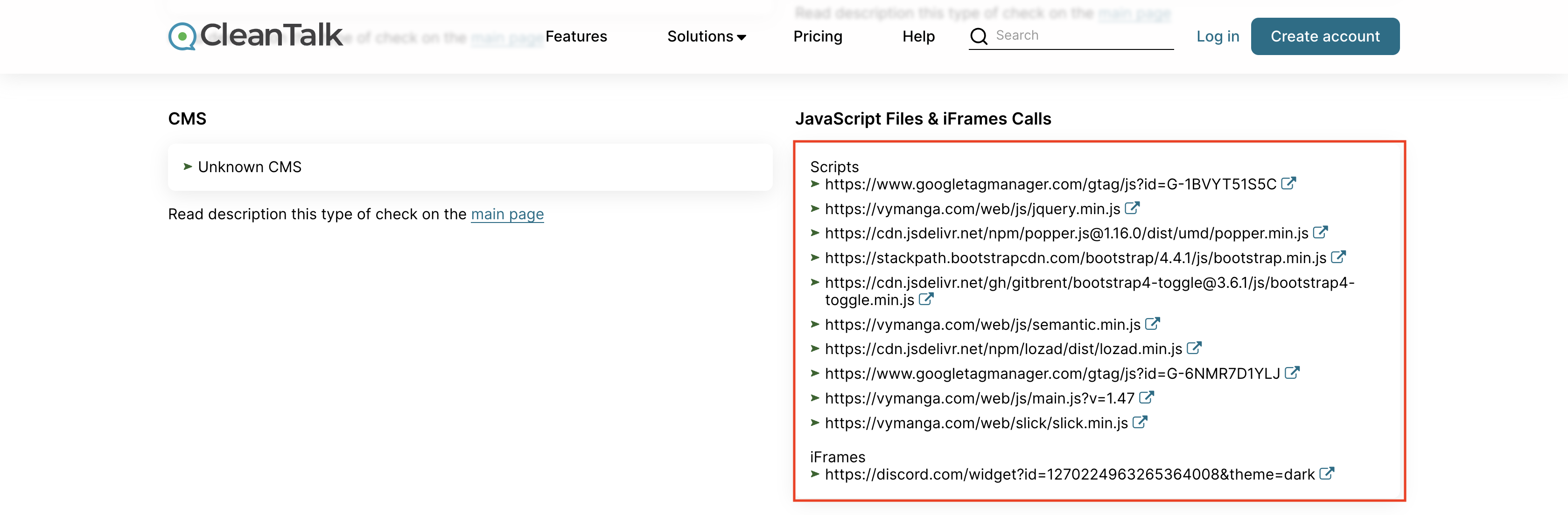 JavaScript Files & iFrames Calls